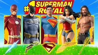 The *RANDOM* Justice League Boss Challenge in Fortnite!