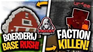 *INSANE* Base RUSH op Grappige Base! 😂 Faction KILLEN op Frusky! 😱 Fruskygames Factions #24