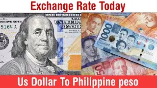 1 Us dollar to Philippine peso exchange rate today | usd to php