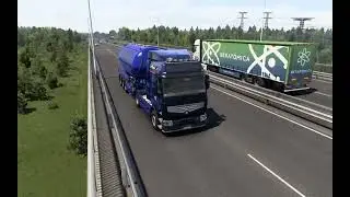 ETS 2 - You are getting tired. You should find parking spot and take a rest!