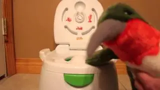 Potty Training: How to make a regular doll or stuffed animal pee on potty.