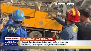 Expert: Myanmar rescue operation races against heat, illness, and time