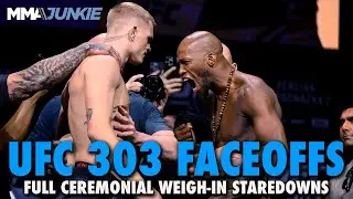 UFC 303 Full Fight Card Faceoffs: Ortega vs. Lopes, Garry vs. MVP, More | Ceremonial Weigh-Ins
