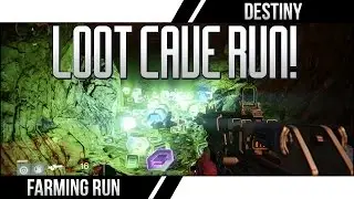DESTINY LOOT CAVE! Destiny Legendary Engram Farming Run Fast Earth (Destiny Playstation 4)