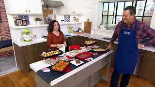 Cook's Essentials 2-Piece Nonstick Glass Bakeware Set on QVC