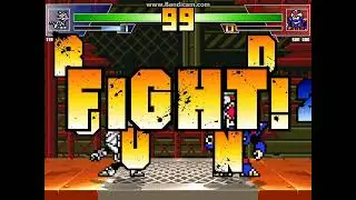 MUGEN battle #4201: Stardroid Terra vs Sun God