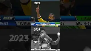 Imad Wasim has Rahkeem Cornwall's NUMBER! 😮&zwj;💨