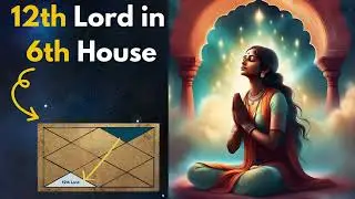 12TH LORD of Foreign, Losses, Expenses in 6TH HOUSE of Birth Chart in Vedic Astrology