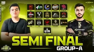 PUBG MOBILE CREED REBELS S2 | SEMI FINAL - A | MAXebels UNDERDOG SERIES