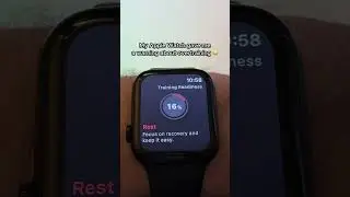 When to push or rest using Apple Watch