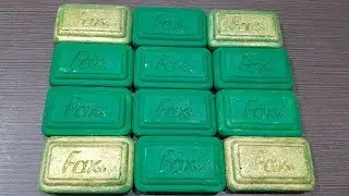 Soap Cutting ASMR ! Guess the Color ! Satisfying ASMR Video /GREEN SERIES #1