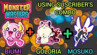 USING SUSCRIBER'S COMBO AGAINST A RANDOM PLAYER II OP MATCH II MONSTER MASTER GAMEPLAY