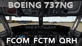Boeing 737NG. [QRH], [FCTM]. Emergency Descent, Depressurization | (PMDG 737NGXu / Prepar3D v5)