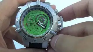Часы Invicta мужские 6124 Subaqua Noma III Sport Alarm GMT Swiss Made