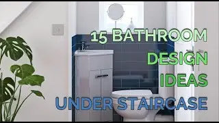 15 Bathroom Design Ideas Under Staircase