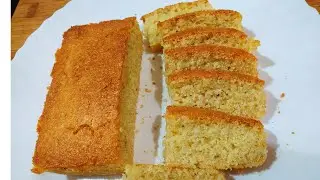 Suji Vanilla Cake Without Oil, butter | Rawa Cake Recipe | Oil Free Tea Time Cake | Oil free Cake