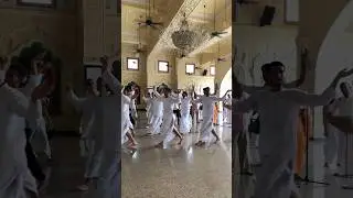Hare Krishna 🙏 ISKCON Bahadurgarh 🛕 #shorts #dance #kirtan #temple #iskcon #bahadurgarh