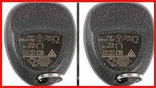 ACDelco GM Original 5 Button Keyless Entry Remote With Remote Start