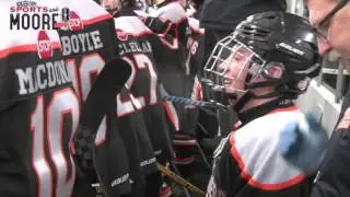 Referee throws Major Midget player across ice