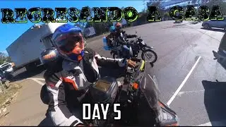 REGRESANDO A CASA DESPUES DEL RIDE EN EL DIA 5