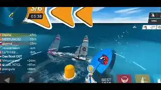 Virtual Regatta Inshore Behind the Fleet start vol4. 49er