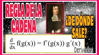 ¿De dónde sale la REGLA DE LA CADENA? | DEMOSTRACIÓN DE LA REGLA DE LA CADENA PARA DERIVADAS