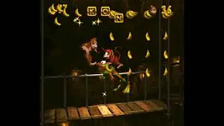 Donkey Kong Country (SNES) - Monkey Mines - Winky's Walkway