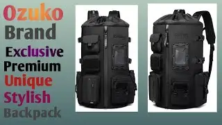 #Ozuko -#9573 Premium 45/50 Liter Stylish High Quality #Backpack