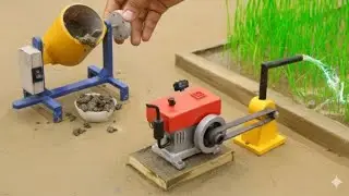 diy tractor modern plough machine science project I carrot farming ‪@sanocreator‬