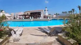 Views of the quiet pool at Holiday Village Cyprus Aliathon