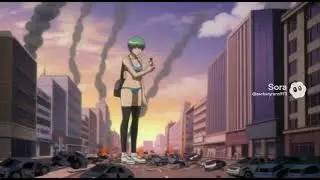 Giantess sister eat the citizens and keep her brother safe