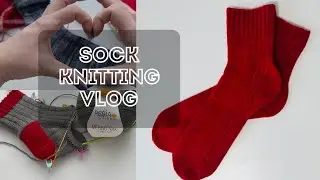 SOCK KNITTING VLOG | FINISHED WORKS | Brilliant idea 2026 | KNITTING SOCKS WITH A STUNNING PATTERN
