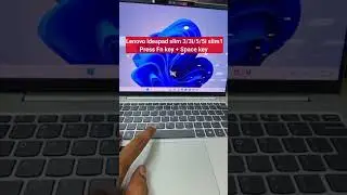 laptop Keyboard light kaise on karen | backlit keyboard laptop lenovo ideapad 3