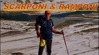 Monte Trascinelli dall'Altopiano di Rascino - Monti del Cicolano - Scarponi e Ramponi