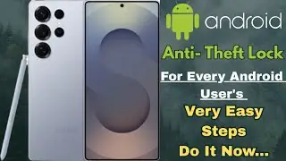 Anti-Theft Lock For Every Android Users 🔐| S23 Ultra | Auto Lock Features | #samsung #s23ultra