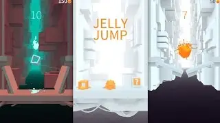 Gameplay игры Jelly Jump для iOS (iPhone/iPad)