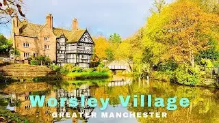 Worsley Village | Worsley | English Village | Salford in Greater Manchester | England | 2021