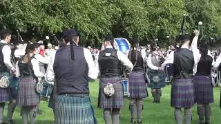 Deeside Caledonia Pipe Band World Pipe Band Championships 2019