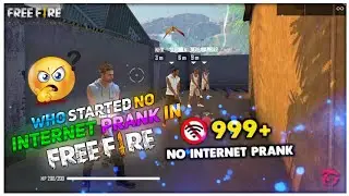 Who Started No Internet Prank In Free Fire First Time 🤔 || #shorts #freefire #nointernetprank