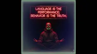 Language is the Performance; Behavior is the Truth (The Ultimate Jedi Trick)