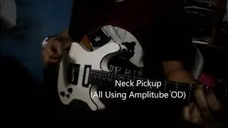 Cort KX5 white clean sound using amplitube OD.