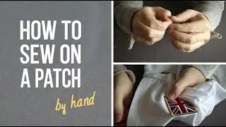 EMBROSOFT &ndash; How to sew on a patch (by hand)