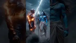 Lord Shiva Fighting Aliens AI Animation 🔥🔥#shorts
