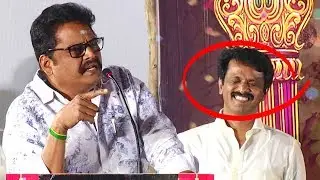 சேரனை மேடையிலே கலாய்த்த கே எஸ் ரவிக்குமார் | K S Ravikumar Speech | Thirumanam Audio launch