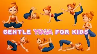 🍁Yoga for Overthinking | Yoga for Children | Relaxing Yoga | Peaceful Yoga | Gentle yoga for kids
