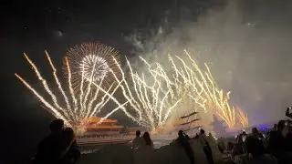 2024台南正統鹿耳門聖母廟開幕起炮環廟煙火大秀 【2024元宵花火迎春牛】迓春牛‧花火嘉年華