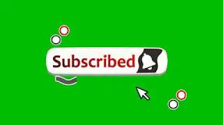 Green Screen Subscribe Buttons Transparent Videos [Copyright & Royalty free] By - CC Collection (3C)