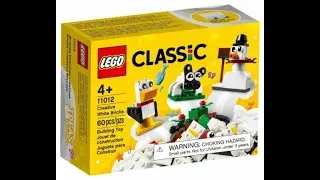 Creative White Bricks LEGO Set