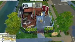Building the Aster Funeral Home | Sims 4 (Mortician’s Assistant / ACPI)
