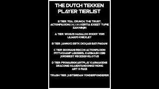 Dutch Player Tierlist by TGA